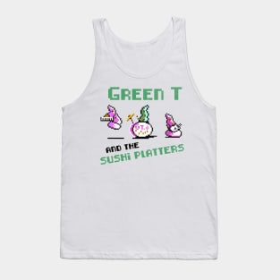 Green T and the Sushi Platters Tank Top